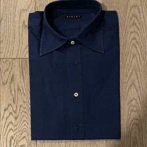 Sisley Dark Blue Dress Shirt L/S